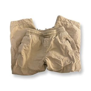 GapKids lined khaki pants